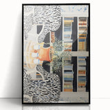 Electric Zebra Chair Library Art – Modern Electric Wall Art Canvas