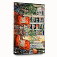 Vibrant Electric Reading Nook Art – Modern Electric Wall Art Canvas
