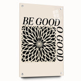 Bold Electric Be Good Art – Modern Electric Motivational Wall Art Canvas
