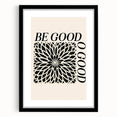Bold Electric Be Good Art – Modern Electric Motivational Wall Art Canvas