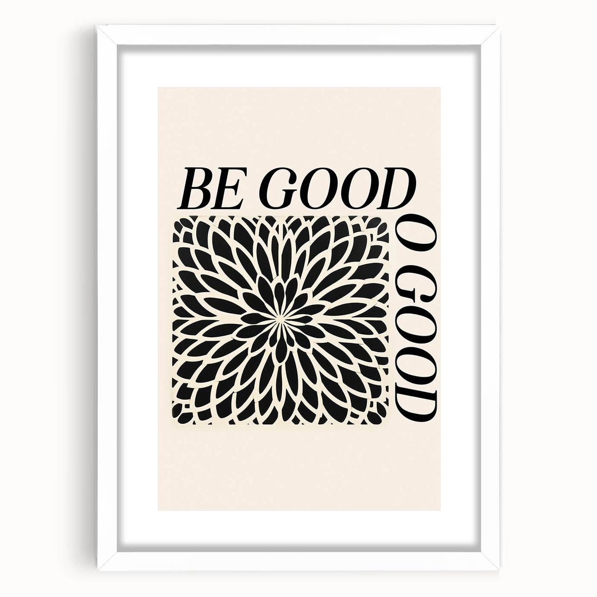 Bold Electric Be Good Art – Modern Electric Motivational Wall Art Canvas