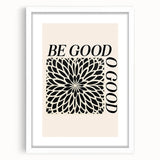 Bold Electric Be Good Art – Modern Electric Motivational Wall Art Canvas