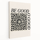 Bold Electric Be Good Art – Modern Electric Motivational Wall Art Canvas