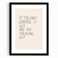 Minimalist Electric Control Quote Art – Modern Electric Wall Art Canvas