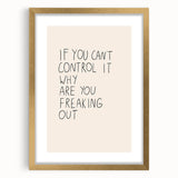 Minimalist Electric Control Quote Art – Modern Electric Wall Art Canvas