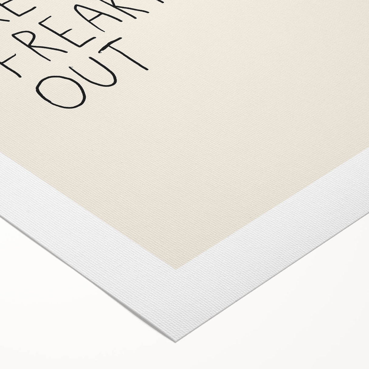 Minimalist Electric Control Quote Art – Modern Electric Wall Art Canvas
