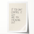 Minimalist Electric Control Quote Art – Modern Electric Wall Art Canvas