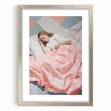 Peaceful Sleep Electric Art – Modern Electric Wall Art Canvas Print