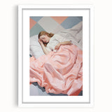 Peaceful Sleep Electric Art – Modern Electric Wall Art Canvas Print
