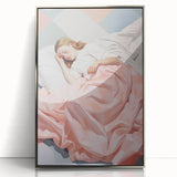 Peaceful Sleep Electric Art – Modern Electric Wall Art Canvas Print
