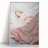 Peaceful Sleep Electric Art – Modern Electric Wall Art Canvas Print