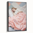 Peaceful Sleep Electric Art – Modern Electric Wall Art Canvas Print