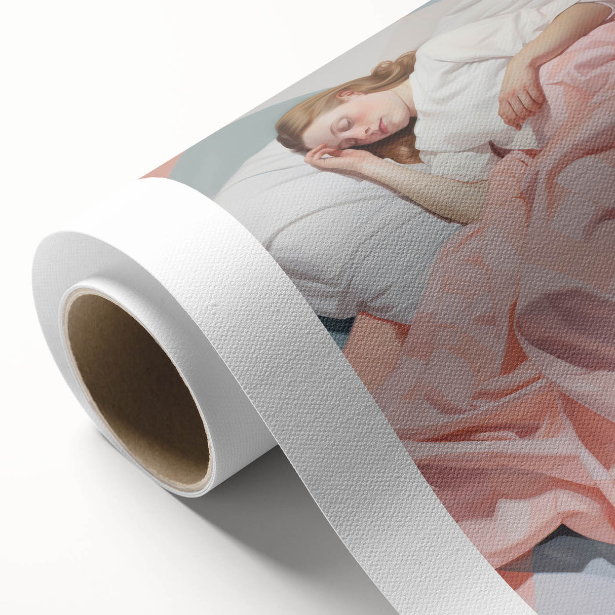 Peaceful Sleep Electric Art – Modern Electric Wall Art Canvas Print