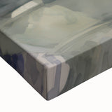 Elegant Woman with Flowers – Modern Electric Wall Art Canvas Print