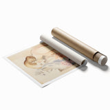 Refined Lady and Flowers – Electric Wall Art Canvas for Modern Spaces