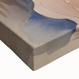 Refined Lady and Flowers – Electric Wall Art Canvas for Modern Spaces