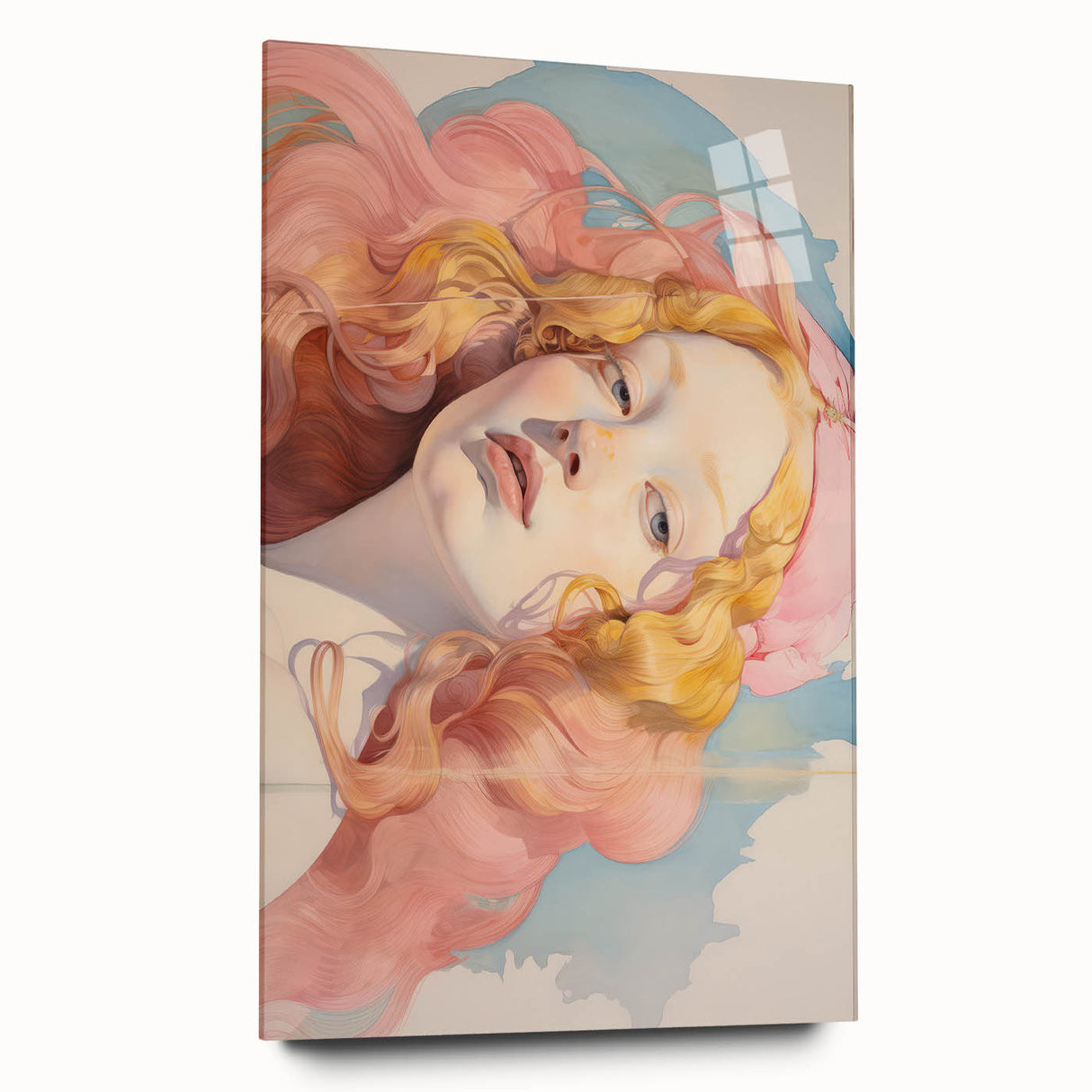 Electric Wall Art: Vibrant Abstract Electric Painting for Modern Décor