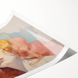 Electric Wall Art: Vibrant Abstract Electric Painting for Modern Décor