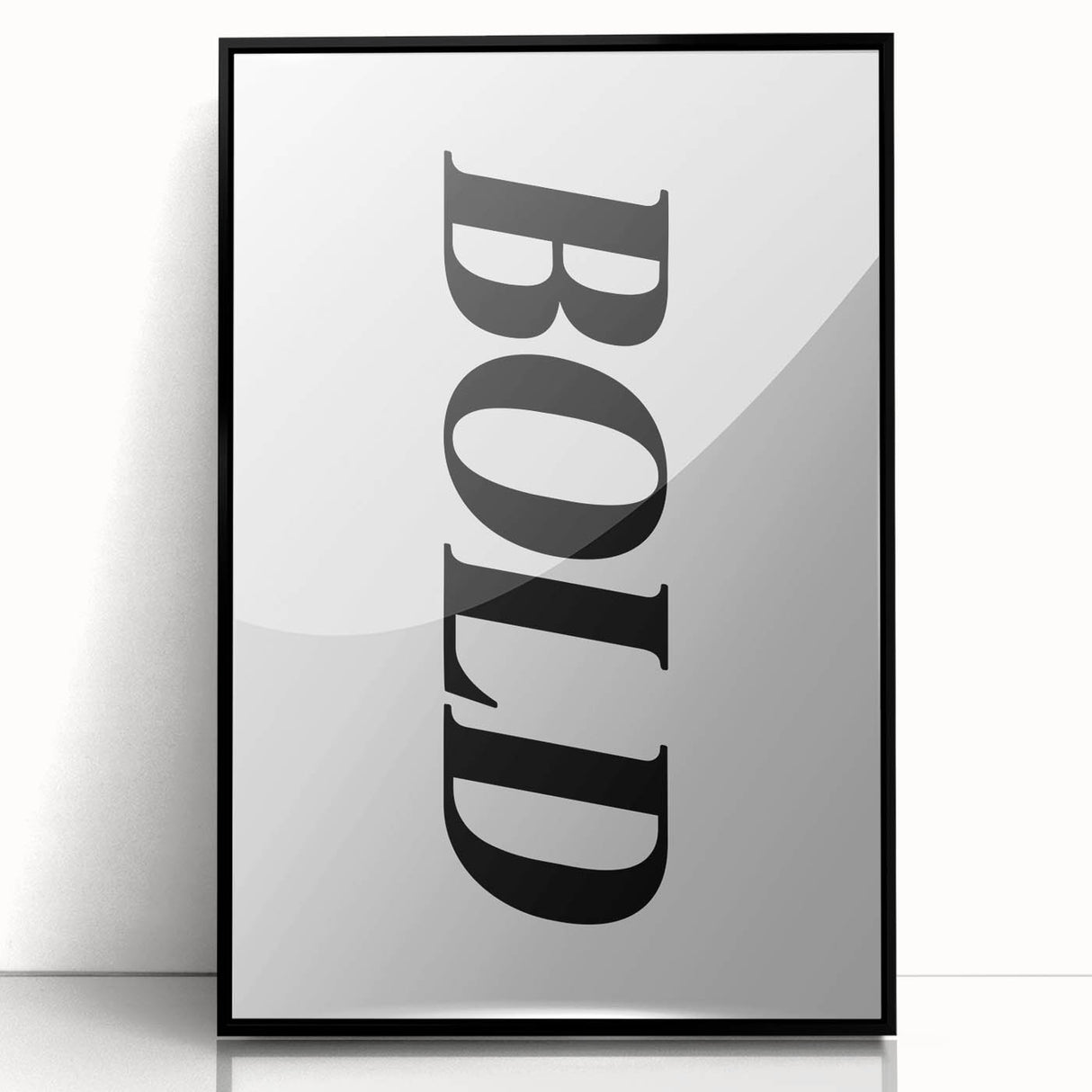 Electric Wall Art: Minimalist Bold Typography for Modern Interiors