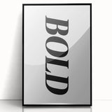 Electric Wall Art: Minimalist Bold Typography for Modern Interiors