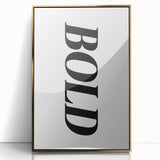 Electric Wall Art: Minimalist Bold Typography for Modern Interiors