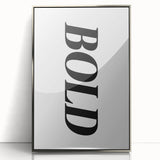 Electric Wall Art: Minimalist Bold Typography for Modern Interiors