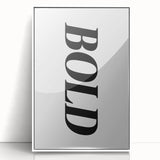 Electric Wall Art: Minimalist Bold Typography for Modern Interiors