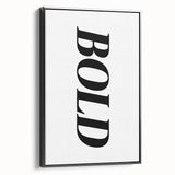 Electric Wall Art: Minimalist Bold Typography for Modern Interiors