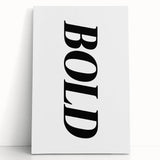 Electric Wall Art: Minimalist Bold Typography for Modern Interiors