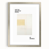 Electric Wall Art: Motivational 'Be Inspired' Typography with Abstract Art