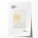 Electric Wall Art: Motivational 'Be Inspired' Typography with Abstract Art