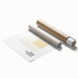 Electric Wall Art: Motivational 'Be Inspired' Typography with Abstract Art