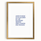 Electric Wall Art: 'Feel Your Soul' Motivational Typography Print