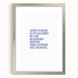 Electric Wall Art: 'Feel Your Soul' Motivational Typography Print