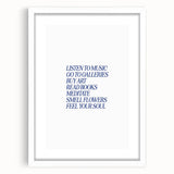 Electric Wall Art: 'Feel Your Soul' Motivational Typography Print
