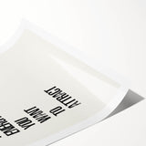 "Electric Wall Art: Motivational 'Be the Energy' Typography Print"