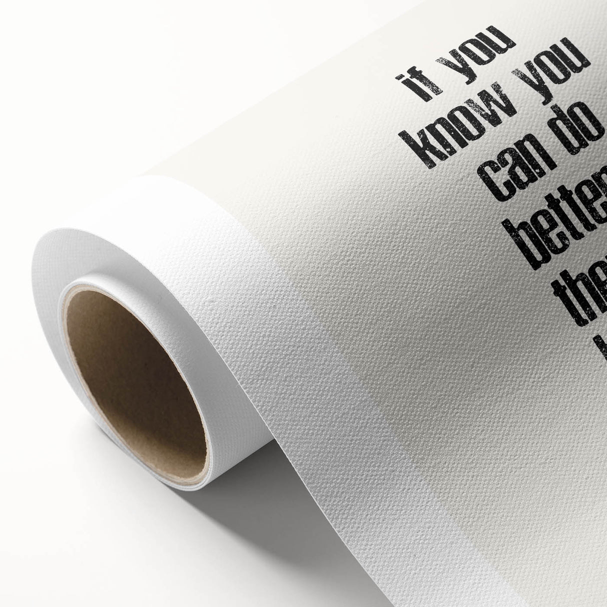 Electric Wall Art: Motivational 'Do Better' Typography for Inspiration