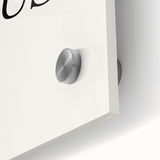 Electric Wall Art: 'Be Your Own Muse' Minimalist Motivational Print