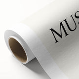 Electric Wall Art: 'Be Your Own Muse' Minimalist Motivational Print