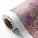 Electric Floral Fantasy Canvas - Abstract Pastel Modern Wall Art Decor