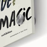 Electric Wall Art: Made of Magic Abstract Modern Art Print