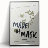 Electric Wall Art: Made of Magic Abstract Modern Art Print