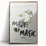 Electric Wall Art: Made of Magic Abstract Modern Art Print