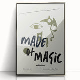 Electric Wall Art: Made of Magic Abstract Modern Art Print