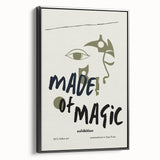 Electric Wall Art: Made of Magic Abstract Modern Art Print