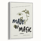 Electric Wall Art: Made of Magic Abstract Modern Art Print