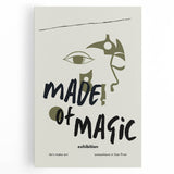 Electric Wall Art: Made of Magic Abstract Modern Art Print