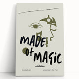 Electric Wall Art: Made of Magic Abstract Modern Art Print
