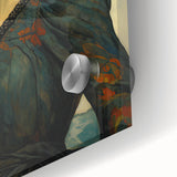 Vibrant Electric Wall Art – Abstract Electric Painting of Ocean Beauty