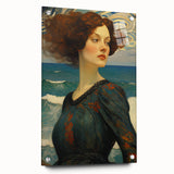 Vibrant Electric Wall Art – Abstract Electric Painting of Ocean Beauty